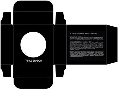 Image Of Carton (3ce Triple Shadow More Brown Carton)